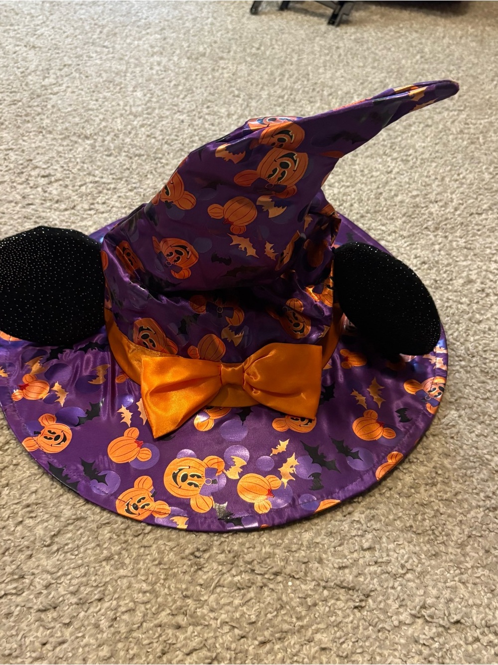Disney Minnie Mouse Witch Hat Store World Land Halloween